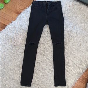 Just Black ripped denim jeans
